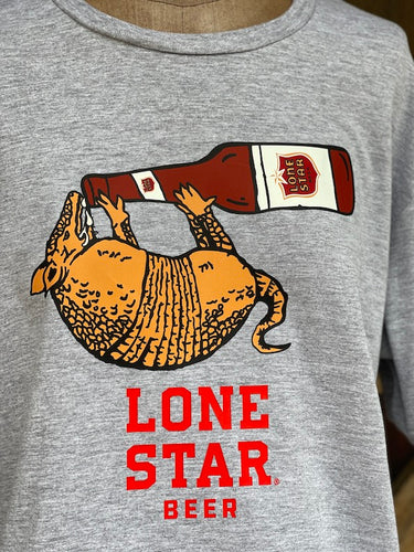 Armadillo Lone Star beer